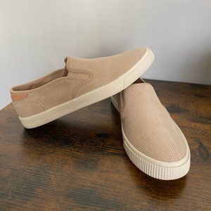 TOMS Corduroy Slip-On Loafer | Color: Beige/Tan | Size: Men 9